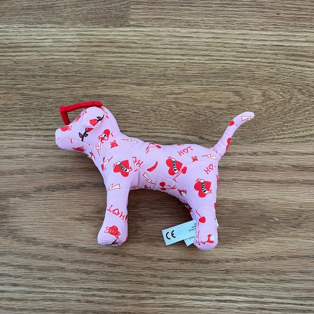 Victoria’s Secret pink dog with sunglasses